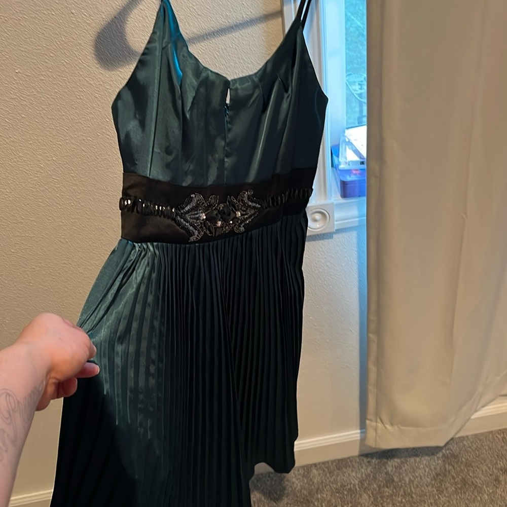 Emerald green dress size 7